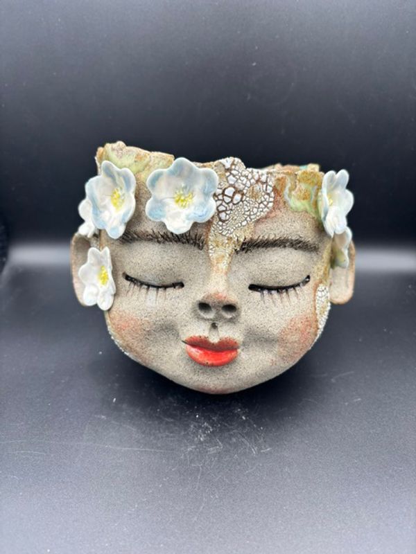 Kunst ansikt stående #37