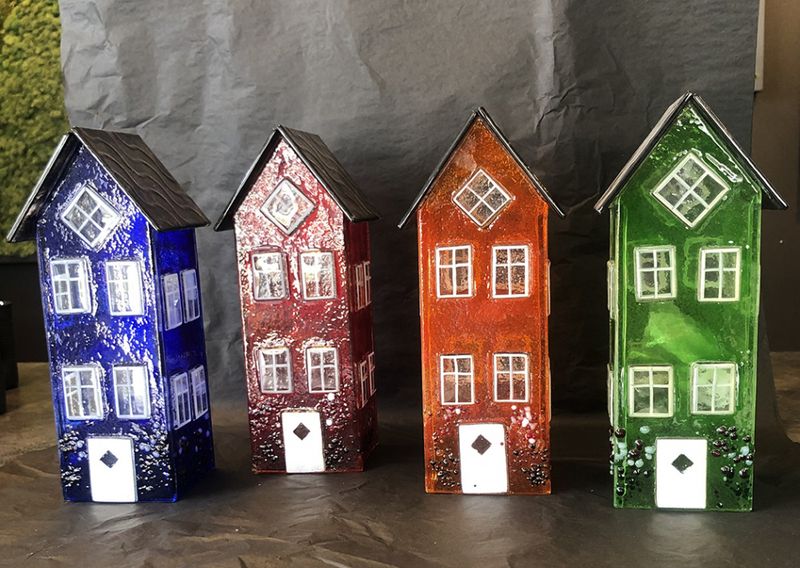 Glasshus 21 cm - Grønn