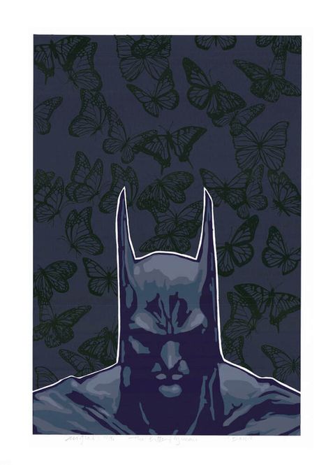 Hovedbilde The Butterflyman 50x70 cm