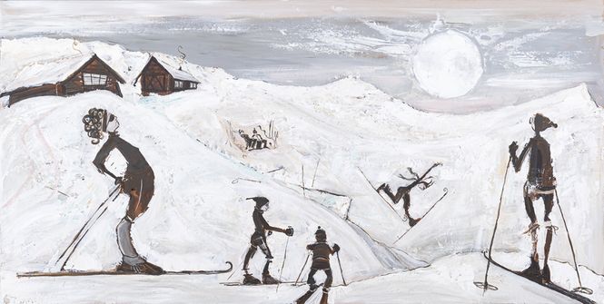 Hovedbilde Lørdagsfri 90x56 cm med ramme