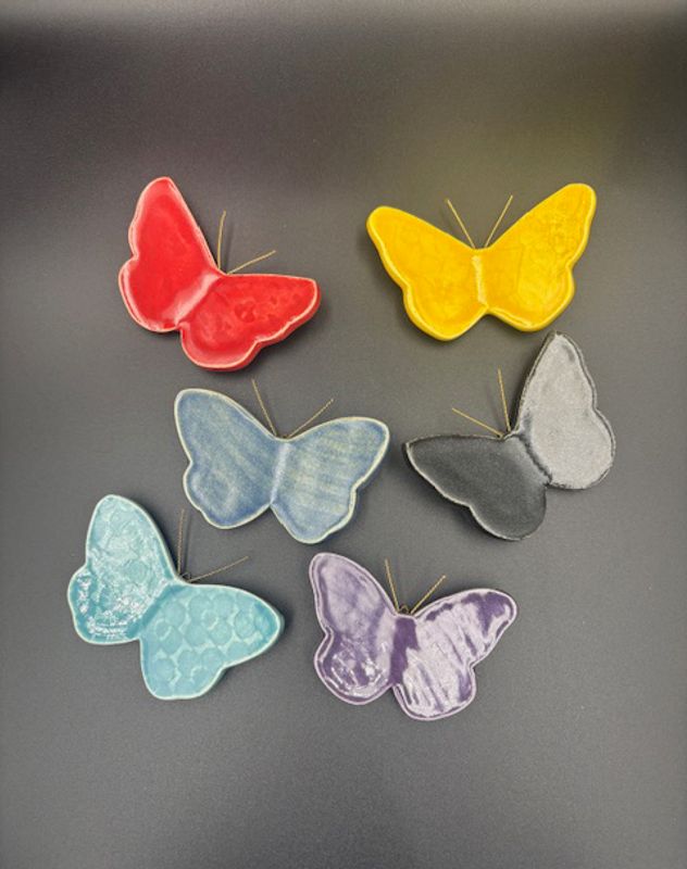 Sommerfugl rosa liten