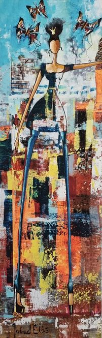 Hovedbilde Let your dreams come true 37x81 cm med ramme