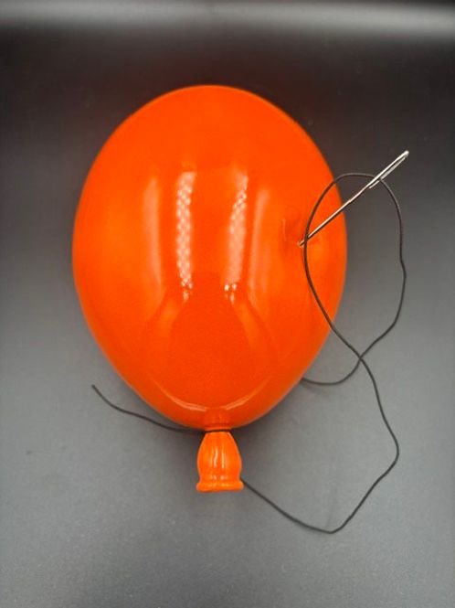 Hovedbilde Keramikk ballong oransje #16 cm My point exactly