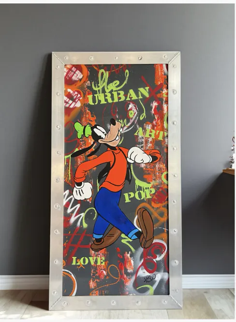 Hovedbilde Langbein graffiti 60x120 cm original