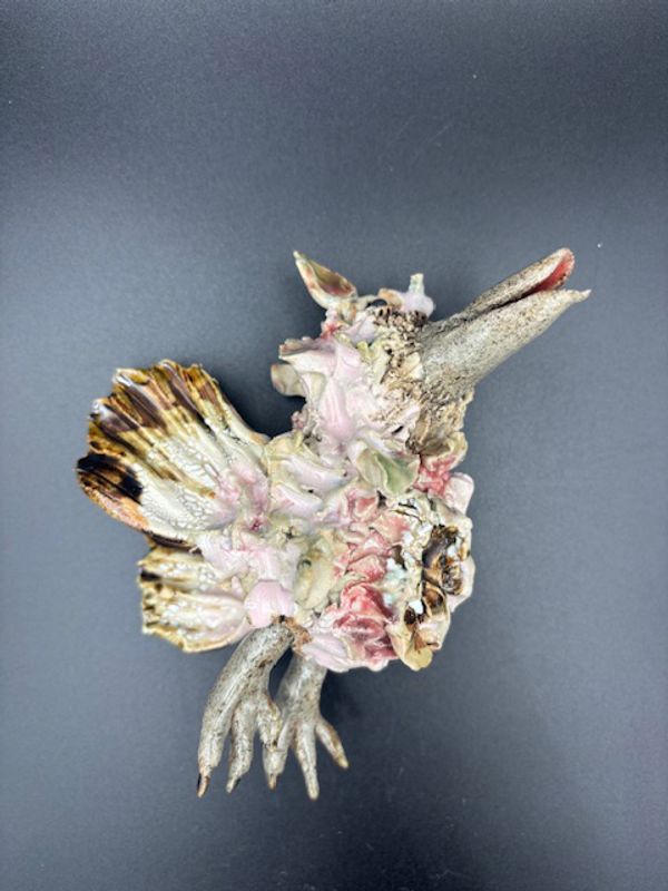 Frekk fugl #IV ca 12 cm