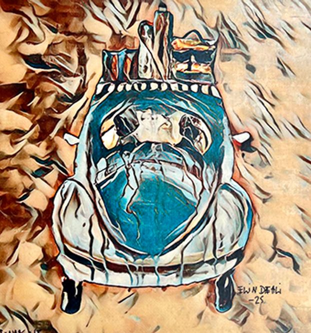 Hovedbilde Boble #I 32x32 cm med ramme