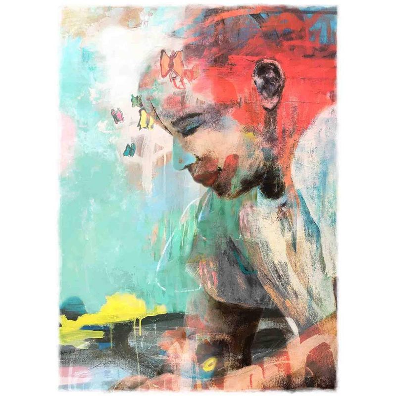 Kall meg klovn 30x40 cm