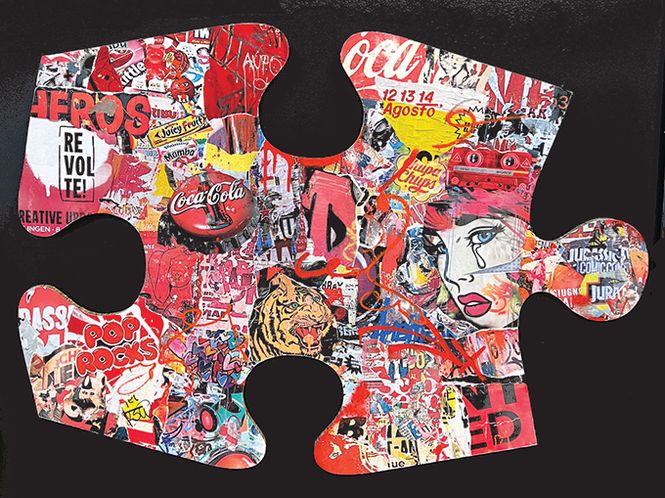 Hovedbilde Pusle #II 110x80 cm