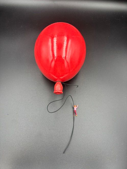 Hovedbilde Keramikk ballong rød #13