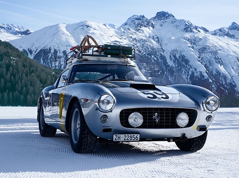 Ferrari 250 GT 1961 85x103 cm